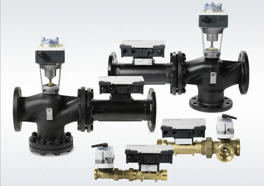 SIEMENS EQUIPS ITS INTELLIGENT VALVE WITH GLYCOL CAPABILITY AND CHANGE-OVER FUNCTION